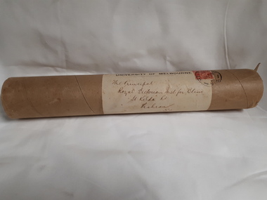 Object, University of Melbourne diploma tube, 194