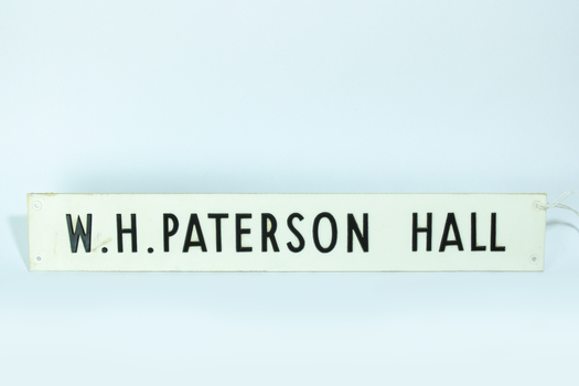 Black letters on a white background