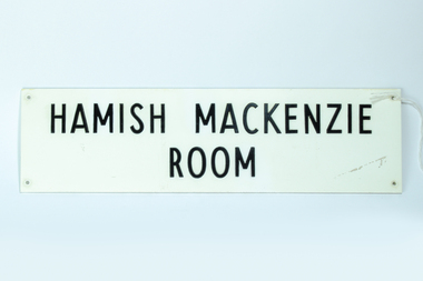 Black letters on a white background