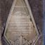 Close up of words engraved on trowel