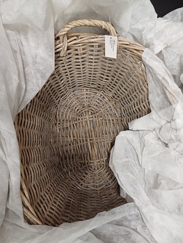 Interior view of basket in archive