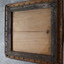 Tall rectangular basket made from cane