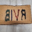 Reverse of printed bristle floor mat made by RVIB workers