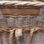 Stores written on the side of the basket