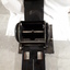 Paper feed tray and rotary barrel on duplicator shown