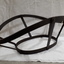 Metal basket mould for weaving