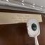 Closer view of top plaque behind topper