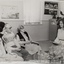 A diabetes educator talks to three AFB members in Illawarra