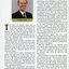 Treasurer's report with portrait of Graham Upton.