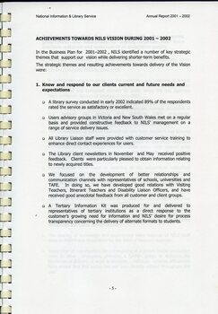 Achievements during the year regarding knowing and responding to clients