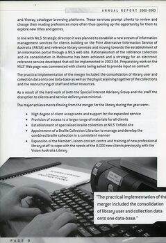 Library report.  Image of hands on a computer keyboard.