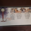Paper envelopes with Christmas stamps with presentation to RVIB