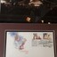 Myer Music Bowl during Carolst and envelope with Christmas stamps