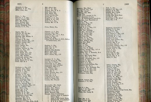 List of Life Governorships awarded during the year