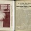 Picture of a girl and boy touching very large tactile globe and first page of Board of Management report to public subscribers