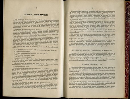 General information about the institution and its work, including by laws