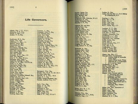 Life Governorships awarded - a compilation