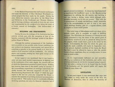 Buildings and requirements, and Legislation