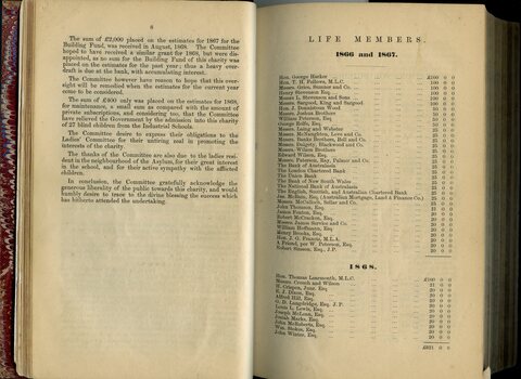 Report from Annual General Meeting and List of Life Members