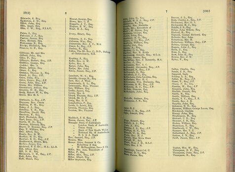 Life Governorships awarded – a consecutive list