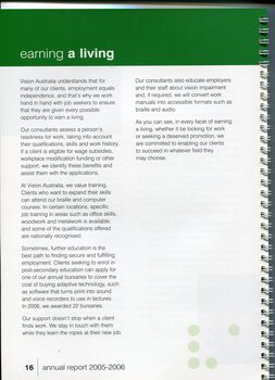 Overview of employment services offered by the organisation