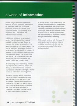 Overview of the library services offered and future developments