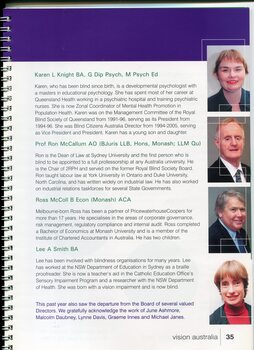 Image of and information on the Directors and any positions held