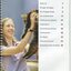 Contents page and image of woman holding a cat