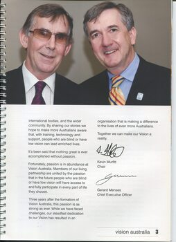 Photograph of Gerard Menses and Kevin Murfitt