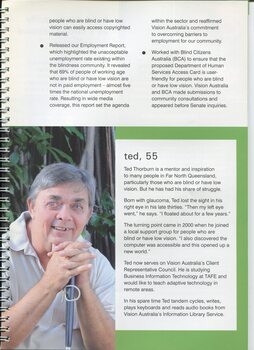 Profile of Ted Thorburn and how adaptive technology altered his perspective