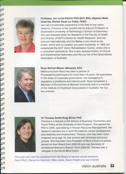 Image of and information on the Directors and any positions held