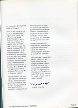 Overview of progress towards merger of four organisations from Chairman