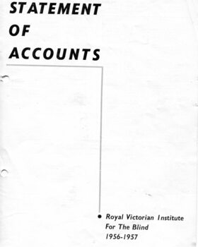 Front page of black writing on white background