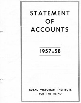 Front page of black writing on white background