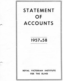 Front page of black writing on white background