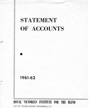 Front page of black writing on white background