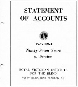 Front page of black writing on white background