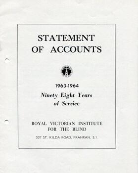 Front page of black writing on white background