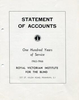 Front page of black writing on white background