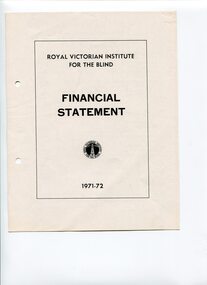 Front page of black writing on white background