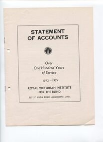 Front page of black writing on white background