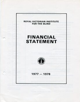 Front page of black writing on white background