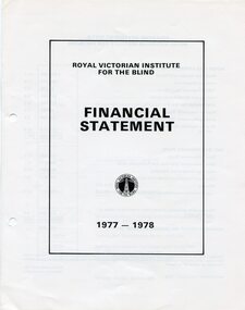 Front page of black writing on white background