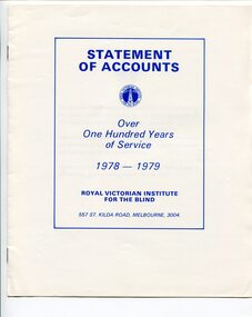 Front page of blue writing on white background