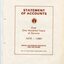 Front page of brown writing on buff coloured background