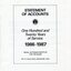 Front page of black writing on white background