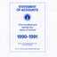 Front page of blue writing on white background
