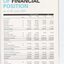 Statement of Financial Position in table format