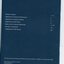 Contents page with white writing on blue background