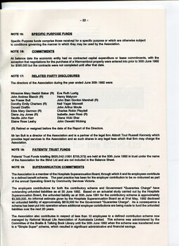 Notes to and forming part of the Accounts